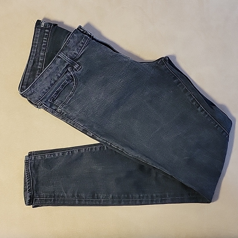 Lucky Brand Lolita Skinny Black Denim 5 Pocket Jeans Size 8/29 EUC - Picture 3 of 13